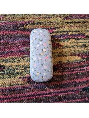 Floral Eye Glasses Case Hard Box Container Student Protector Sunglasses Holder